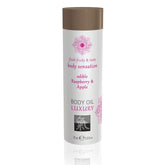 SHIATSU Edible Raspberry Apple Body Oil - Luxury 75ml - Mr and Mrs D's